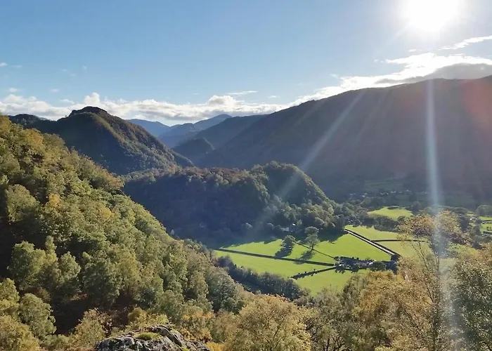 Mountain Lodge, View, National Park