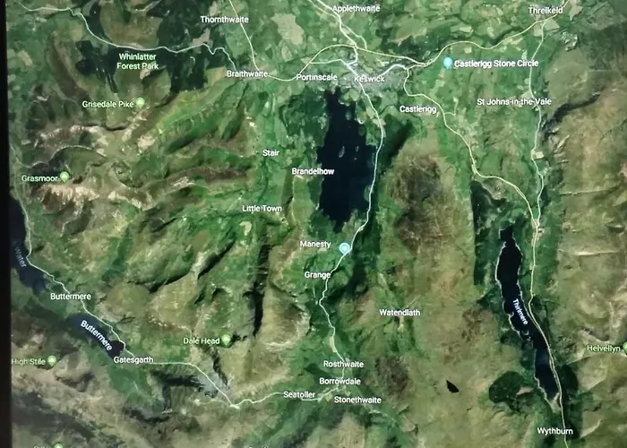 Mountain Lodge, View, National Park * Borrowdale Valley